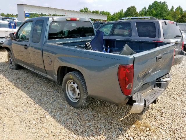 1GCCS199878125807 - 2007 CHEVROLET COLORADO BLUE photo 3