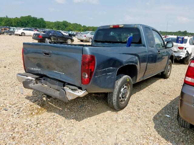 1GCCS199878125807 - 2007 CHEVROLET COLORADO BLUE photo 4