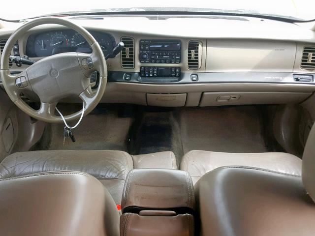 1G4CU541X14216624 - 2001 BUICK PARK AVENU GOLD photo 9