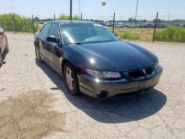 1G2WP52K92F221537 - 2002 PONTIAC GRAND PRIX BLACK photo 1