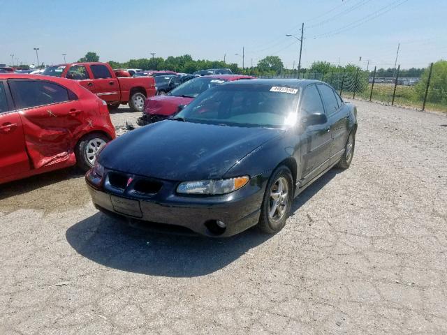 1G2WP52K92F221537 - 2002 PONTIAC GRAND PRIX BLACK photo 2