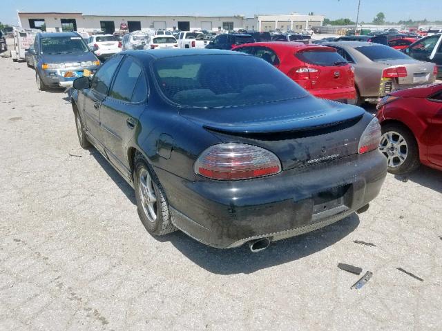 1G2WP52K92F221537 - 2002 PONTIAC GRAND PRIX BLACK photo 3