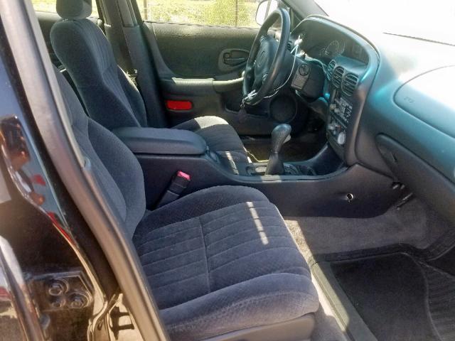 1G2WP52K92F221537 - 2002 PONTIAC GRAND PRIX BLACK photo 5