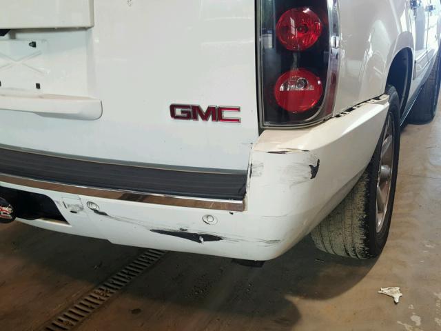 1GKFK63877J322426 - 2007 GMC YUKON DENA WHITE photo 10