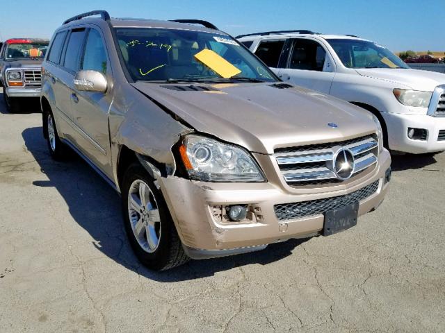 4JGBF71E67A163634 - 2007 MERCEDES-BENZ GL 450 4MA GOLD photo 1