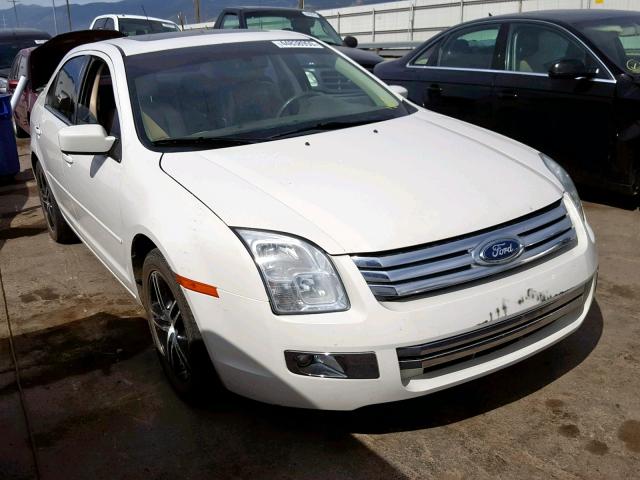 3FAHP021X8R129840 - 2008 FORD FUSION SEL WHITE photo 1