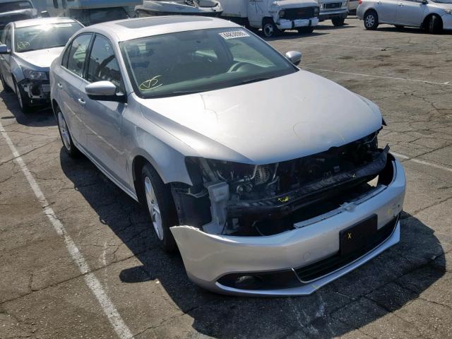 3VW3L7AJ0BM031461 - 2011 VOLKSWAGEN JETTA TDI SILVER photo 1