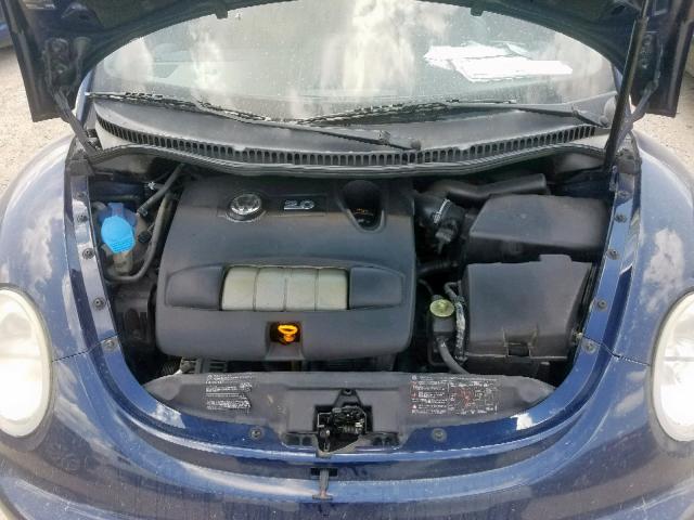 3VWCM31Y44M322454 - 2004 VOLKSWAGEN NEW BEETLE ლურჯი ფოტო 7