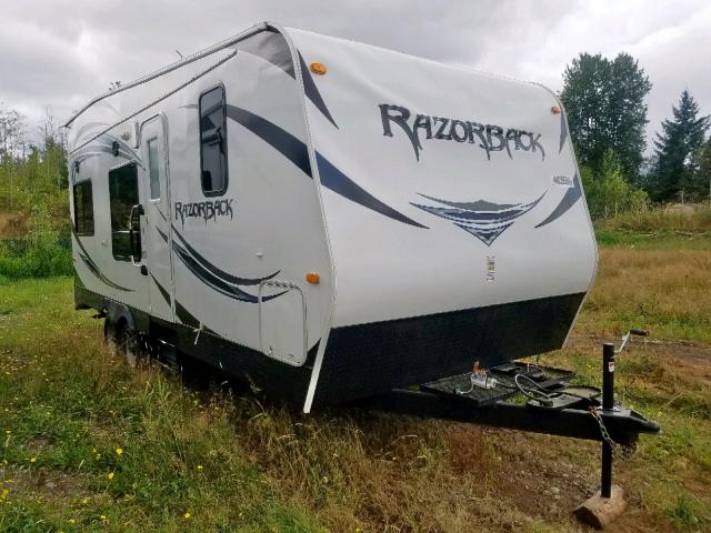 47CTRZM26EM451385 - 2014 TRAIL KING TRAILER WHITE photo 1