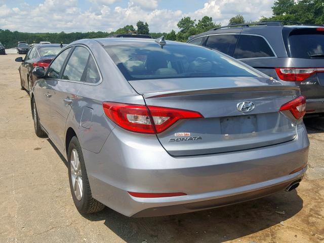 5NPE24AF3GH356269 - 2016 HYUNDAI SONATA SE BLUE photo 3