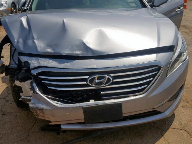 5NPE24AF3GH356269 - 2016 HYUNDAI SONATA SE BLUE photo 7