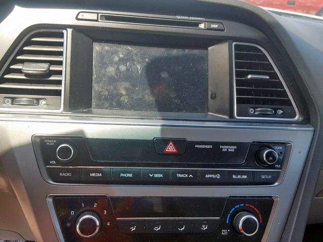 5NPE24AF3GH356269 - 2016 HYUNDAI SONATA SE BLUE photo 9