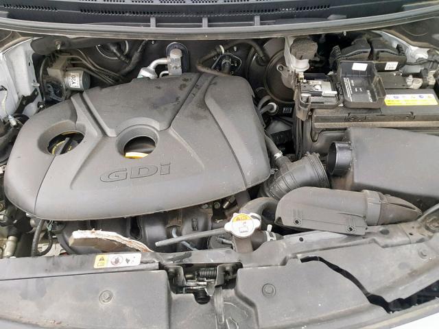 KNAFZ4A87G5552214 - 2016 KIA FORTE EX SILVER photo 7