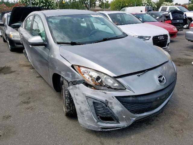 JM1BL1SG2A1258029 - 2010 MAZDA 3 I SILVER photo 1