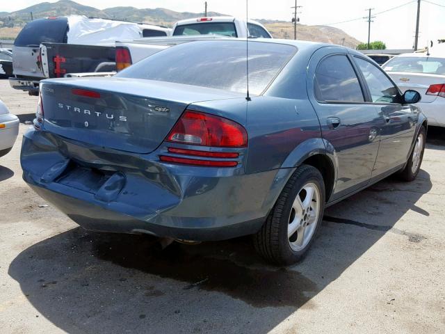 1B3EL46R46N198167 - 2006 DODGE STRATUS SX GREEN photo 4