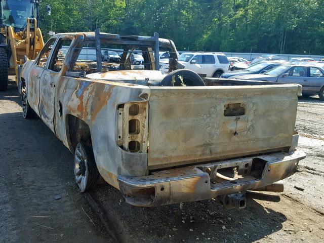 1GC1KWE88GF241568 - 2016 CHEVROLET SILVERADO BURN photo 3