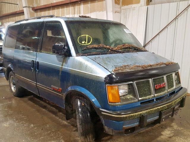 1GKEL19Z6MB525986 - 1991 GMC SAFARI XT BLUE photo 1