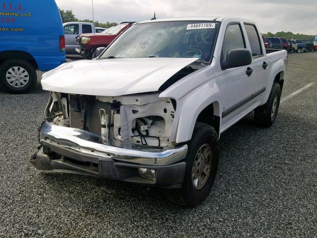 1GCDT43E488209763 - 2008 CHEVROLET COLORADO L WHITE photo 2