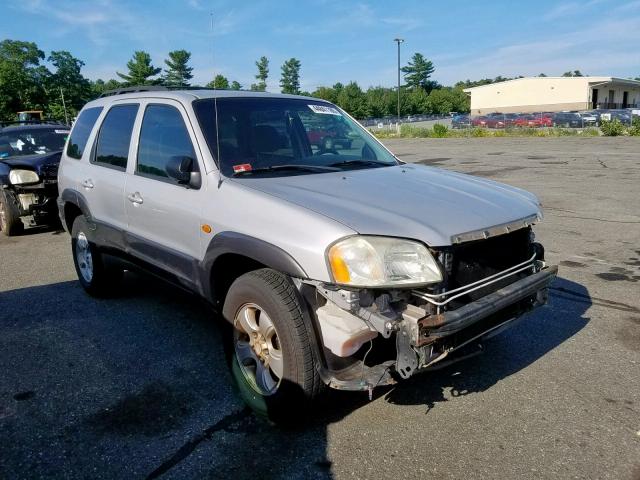 4F2YZ041X4KM19995 - 2004 MAZDA TRIBUTE LX SILVER photo 1