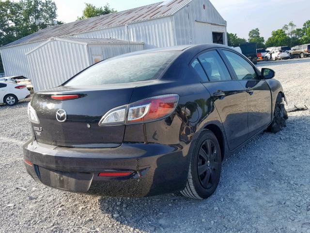 JM1BL1UF5C1503378 - 2012 MAZDA 3 I BLACK photo 4