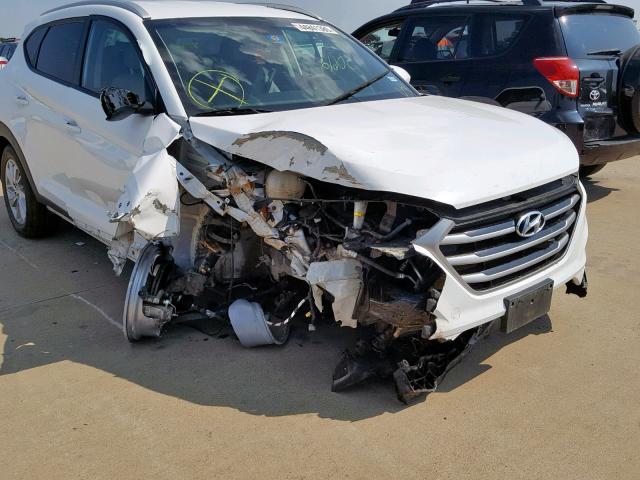 KM8J3CA42HU480654 - 2017 HYUNDAI TUCSON LIM WHITE photo 9