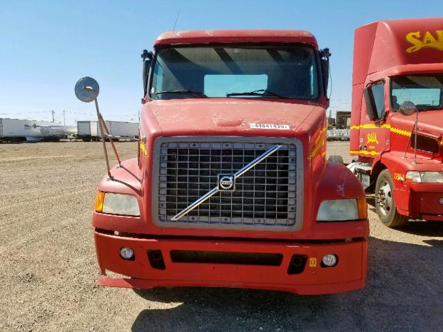 4V4M19GH65N37974 - 2005 VOLVO VN VNM RED photo 9