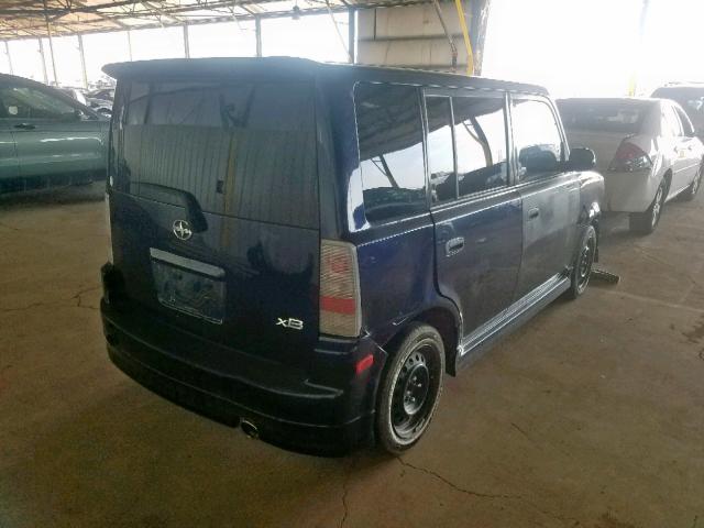 JTLKT324150173829 - 2005 TOYOTA SCION XB 蓝色 照片 4