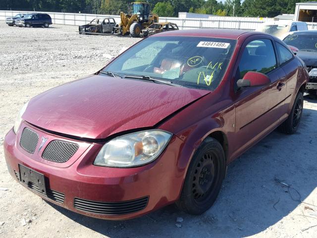 1G2AL15F877130130 - 2007 PONTIAC G5 BURGUNDY photo 2