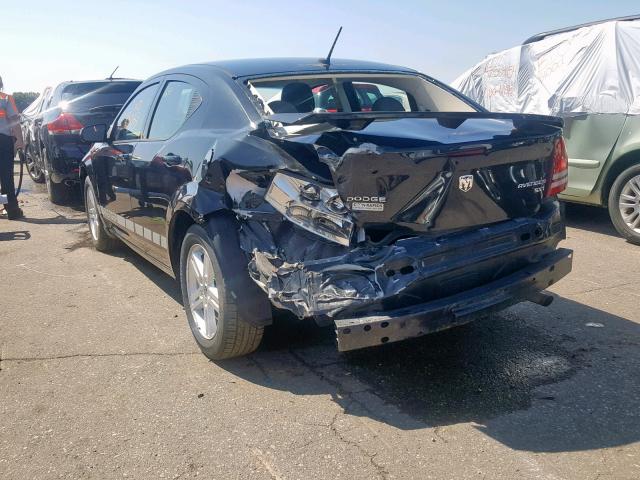 1B3CC1FB6AN233227 - 2010 DODGE AVENGER EX BLACK photo 3