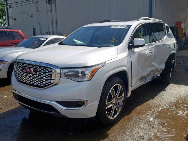 1GKKNPLS9HZ213783 - 2017 GMC ACADIA DEN WHITE photo 2