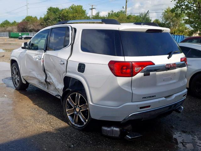 1GKKNPLS9HZ213783 - 2017 GMC ACADIA DEN WHITE photo 3