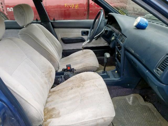 1Y1SK746XLZ171389 - 1990 GEO PRIZM BASE ლურჯი ფოტო 5