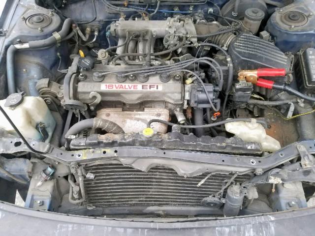 1Y1SK746XLZ171389 - 1990 GEO PRIZM BASE ლურჯი ფოტო 7