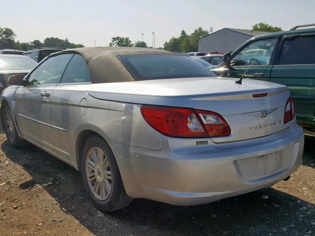 1C3LC55RX8N181328 - 2008 CHRYSLER SEBRING TO SILVER photo 3