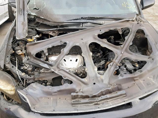 JTKDE167570163761 - 2007 TOYOTA SCION TC შავი ფოტო 7