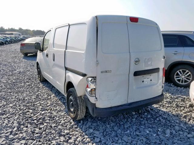 3N6CM0KN1FK720173 - 2015 NISSAN NV200 2.5S WHITE photo 3