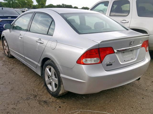 2HGFA1F65AH313181 - 2010 HONDA CIVIC LX-S ვერცხლისფერი ფოტო 3