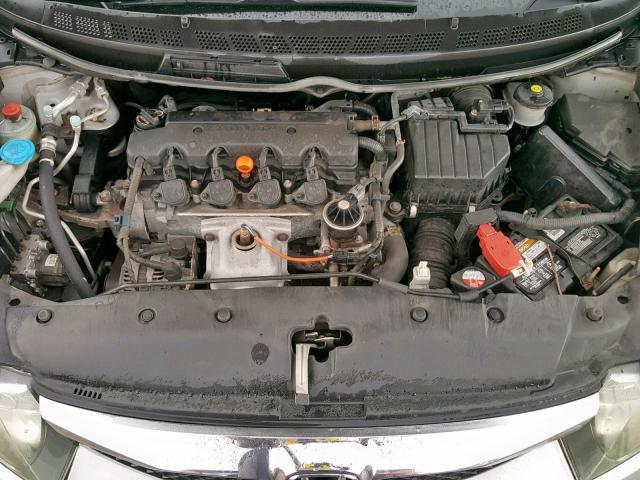 2HGFA1F65AH313181 - 2010 HONDA CIVIC LX-S ვერცხლისფერი ფოტო 7