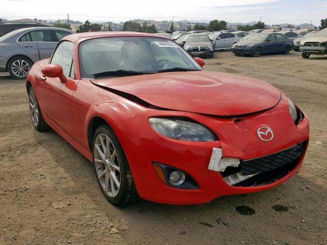 JM1NC2FF9A0209758 - 2010 MAZDA MX-5 MIATA RED photo 1