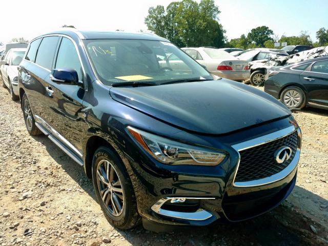 5N1DL0MN3KC517188 - 2019 INFINITI QX60 LUXE BLACK photo 1