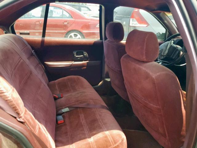 2G1WL52M5T9132284 - 1996 CHEVROLET LUMINA MAROON photo 6