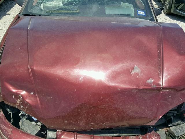 2G1WL52M5T9132284 - 1996 CHEVROLET LUMINA MAROON photo 7