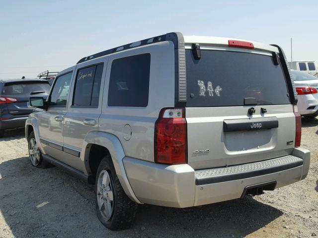 1J8HG48PX7C538830 - 2007 JEEP COMMANDER SILVER photo 3