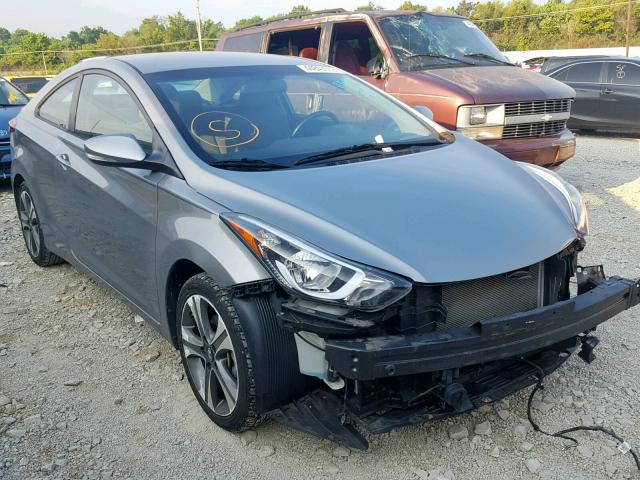 KMHDH6AH7EU028519 - 2014 HYUNDAI ELANTRA CO GRAY photo 1