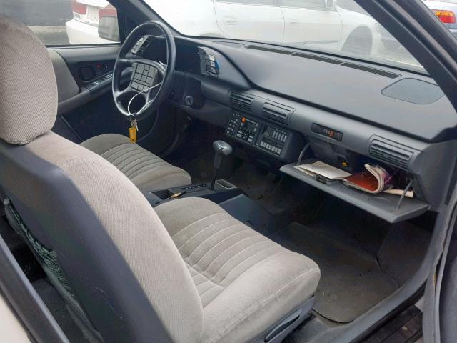 1G2WK14W5KF241470 - 1989 PONTIAC GRAND PRIX WHITE photo 5