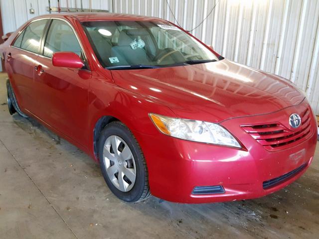 4T1BE46K59U342068 - 2009 TOYOTA CAMRY BASE RED photo 1