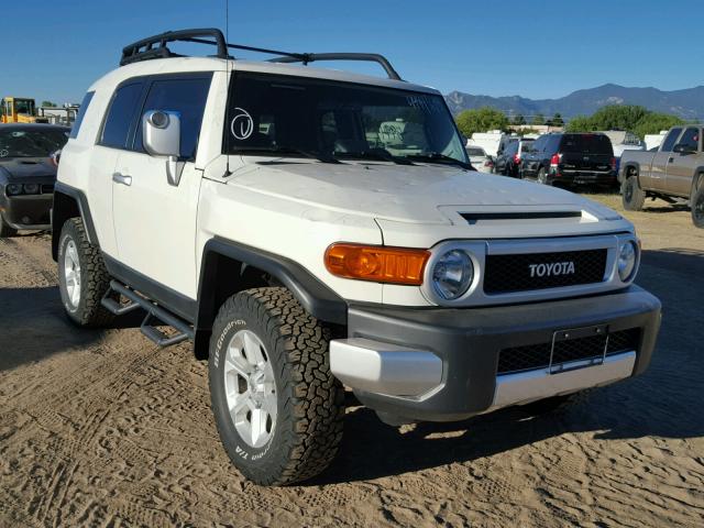 JTEBU4BF9CK148268 - 2012 TOYOTA FJ CRUISER WHITE photo 1