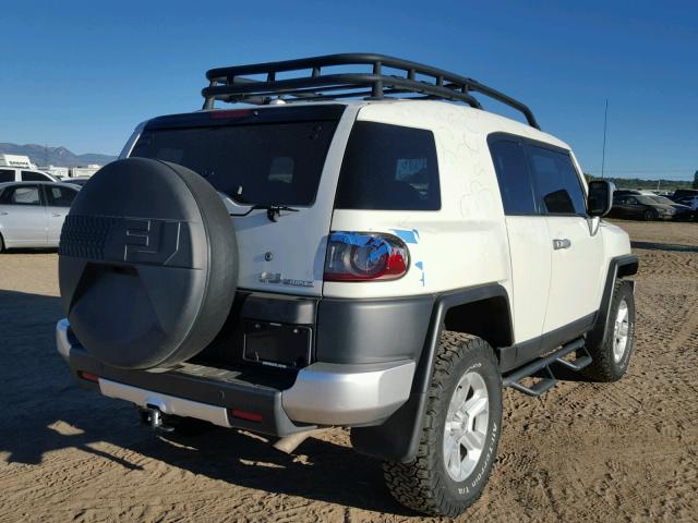 JTEBU4BF9CK148268 - 2012 TOYOTA FJ CRUISER WHITE photo 4