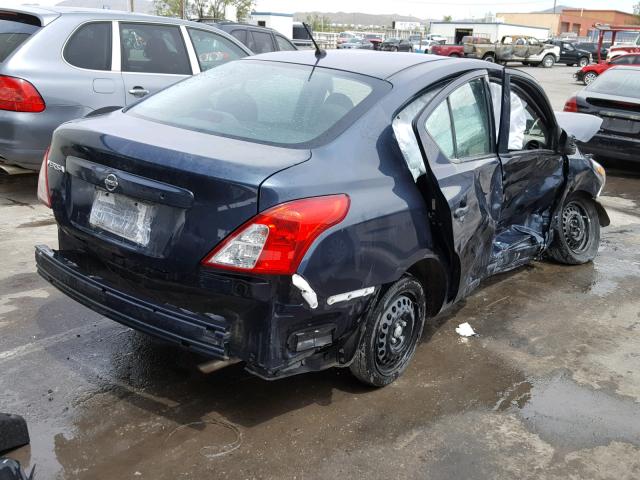 3N1CN7AP4GL835246 - 2016 NISSAN VERSA S BLUE photo 4