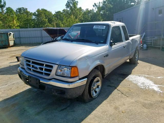 1FTYR44U73PB69053 - 2003 FORD RANGER SUP SILVER photo 2